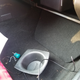 Matches the OEM carpet perfectly, and fits snugly with zero movement. Put the floormat over the box and it practically disappears.